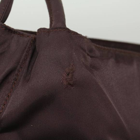 PRADA Shoulder Bag Nylon Brown Auth bs7444 - Picture 2 of 16